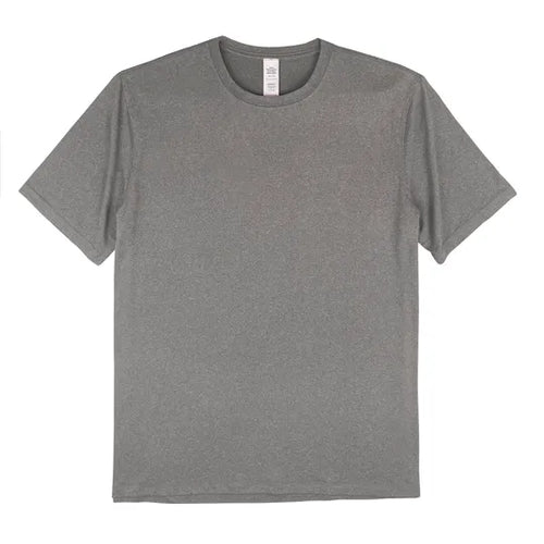 Men's Goodmiles Performance Tech Short Sleeve -  Heather Classic Gray