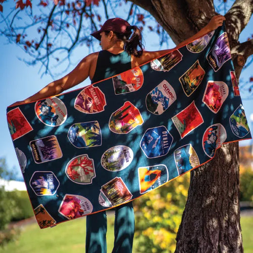 Sprints Towel Car Seat Cover - National Parks Navy