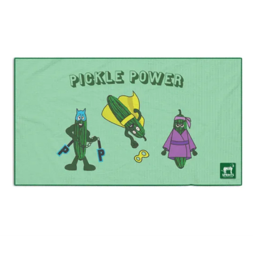 Sprints Mini Towel - Pickle Power