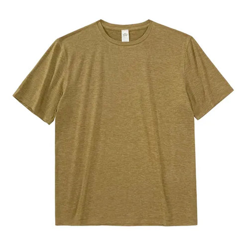 Men's Goodmiles Performance Tech Short Sleeve -  Heather Fennel Seed