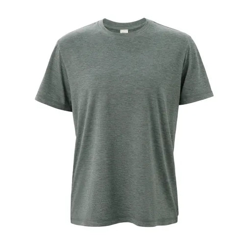 Women's Goodmiles Performance Tech Short Sleeve Classic Fit - Heather Balsam Green
