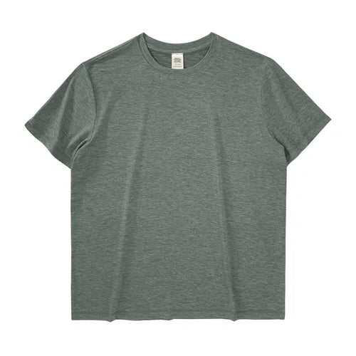 Women's Goodmiles Performance Tech Short Sleeve Classic Fit - Heather Balsam Green