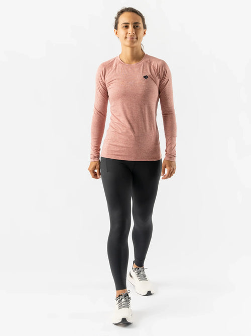 Women's Rabbit EZ Tee LS EZ Tee - Withered Rose