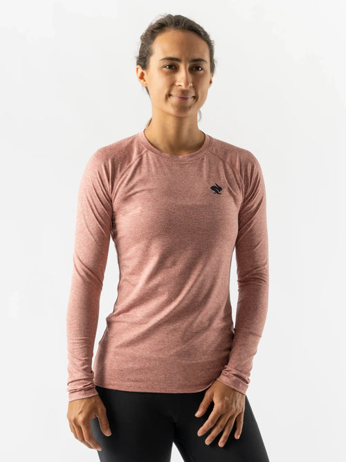 Women's Rabbit EZ Tee LS EZ Tee - Withered Rose