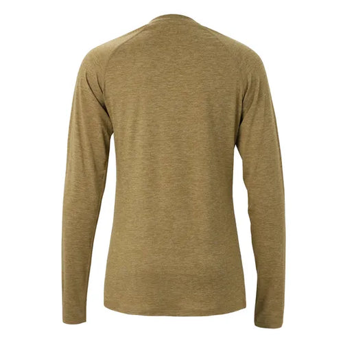Women's Goodmiles Performance Tech Long Sleeve - Heather Fennel Seed