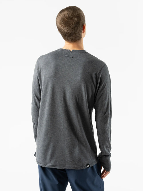 Men's Rabbit Outrun Long Sleeve Top - Charcoal