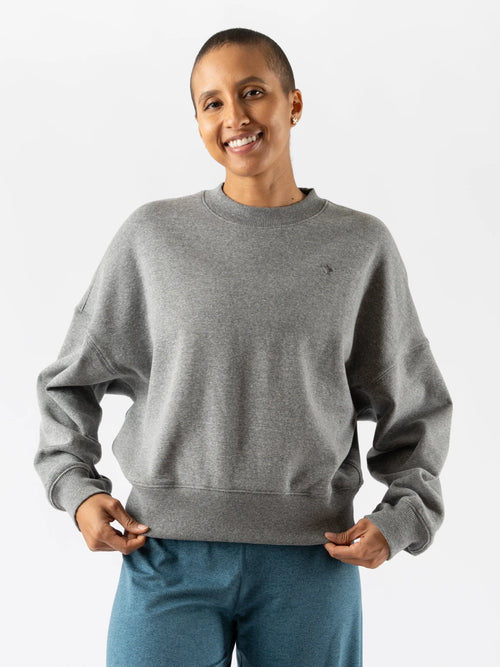 Women's Rabbit Go-To Crew - Gray Heather