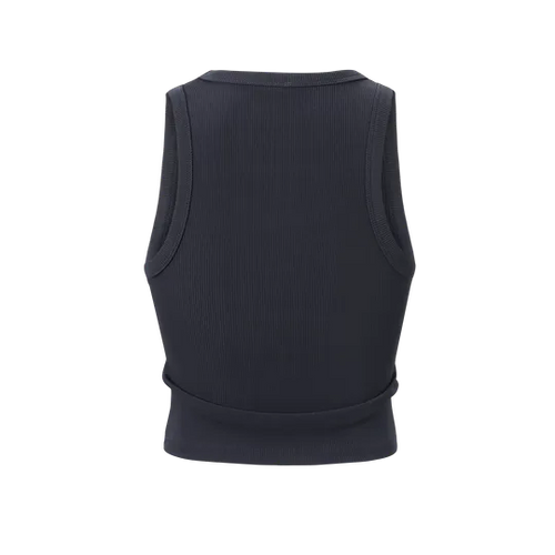 Women's Goodmiles Flexrib Cropped Tank - Indian Ink