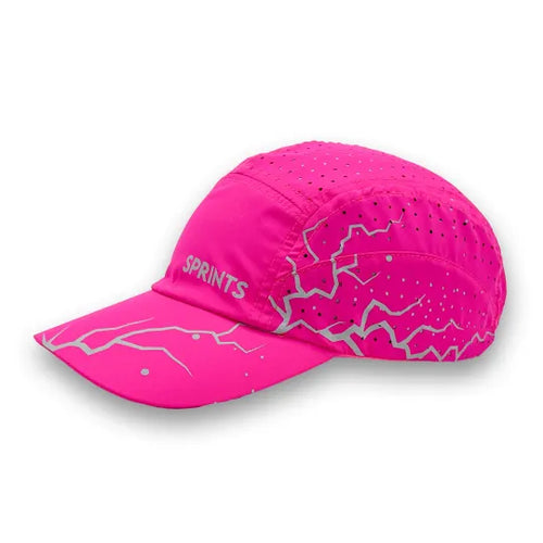 Sprints HyperG Hat - Dystopian Flash Reflective Neon Pink