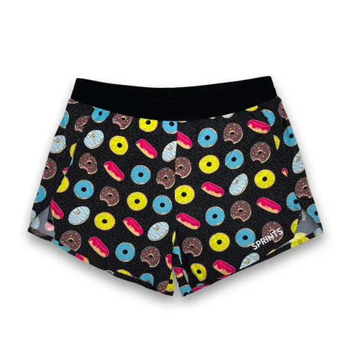 Women's Sprints Avigate 4" Mercy Shorts - Donuts