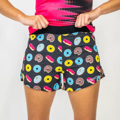 Women's Sprints Avigate 4" Mercy Shorts - Donuts