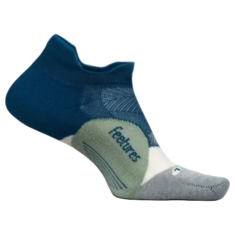 Feetures Elite Light Cushion No Show Tab Socks - Midnight Woods