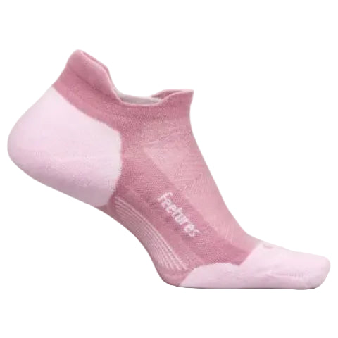 Feetures Elite Max Cushion No Show Tab Socks - Pink Orchard