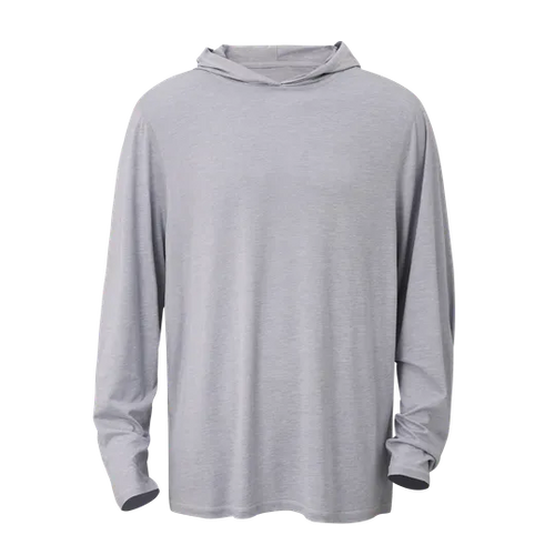 Men's Goodmiles Performance Tech Sun Hoodie - Silver Cloud