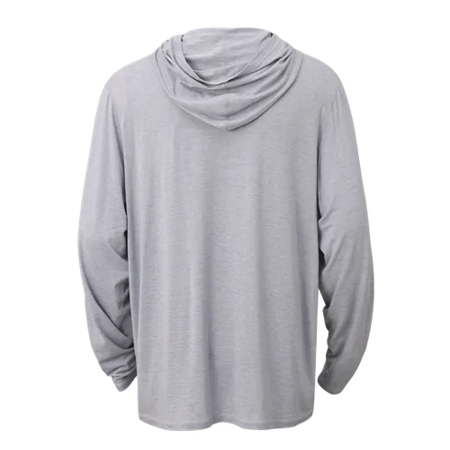 Men's Goodmiles Performance Tech Sun Hoodie - Silver Cloud