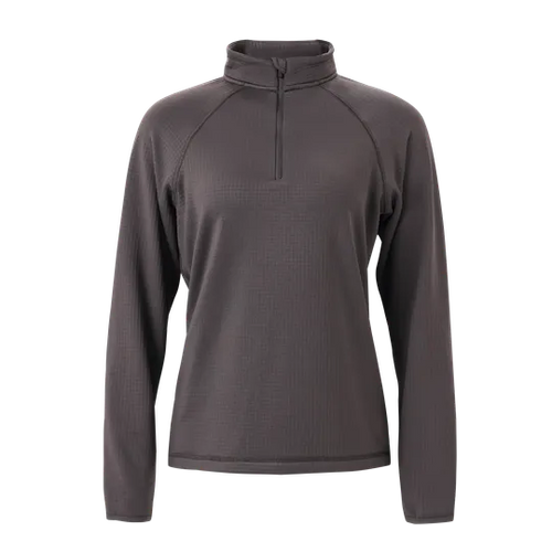 Women's Goodmiles Waffle 1/4 Zip - Volcanic Glass