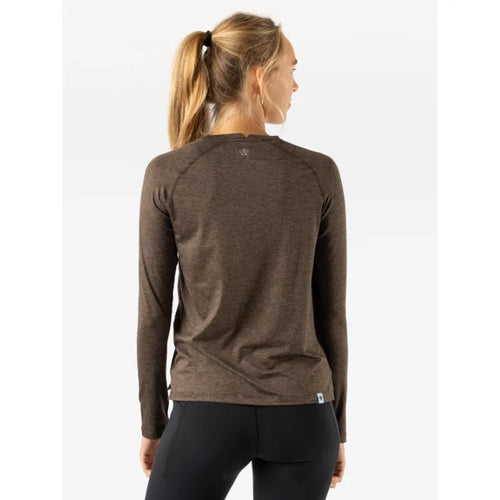 Women's Rabbit EZ Tee Long Sleeve - Demitasse