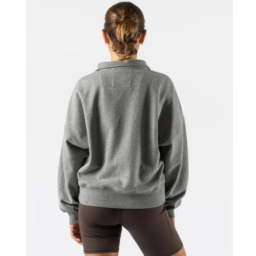Women's Rabbit Go-To Half Zip - Gray