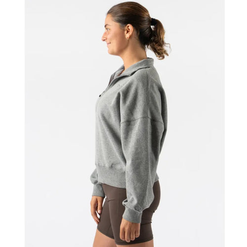 Women's Rabbit Go-To Half Zip - Gray