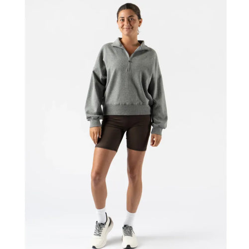 Women's Rabbit Go-To Half Zip - Gray
