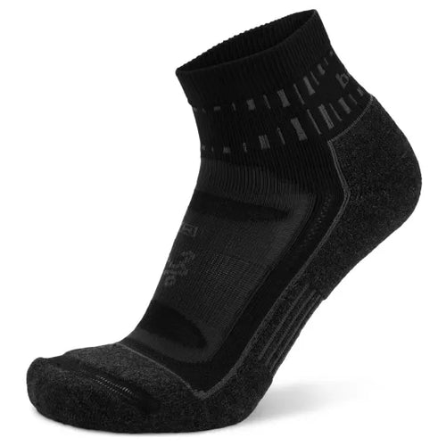 Balega Blister Resist Quarter Socks - Grey/Black