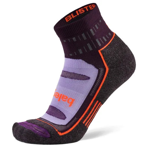 Balega Blister Resist Quarter Socks - Midnight Plum