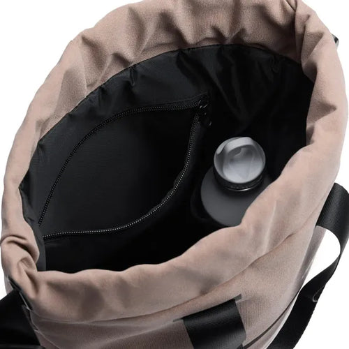 Vooray Flex Cinch Backpack - Neutral Color Block