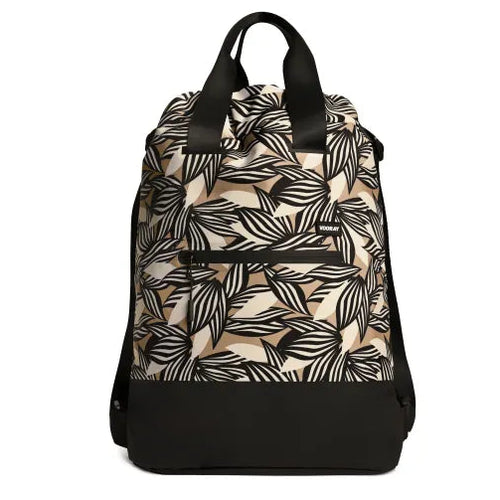 Vooray Flex Cinch Backpack - Textured Leaves