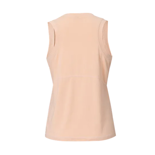 Women's Goodmiles Performance Tech High Neck Tank Top - Peachy Keen