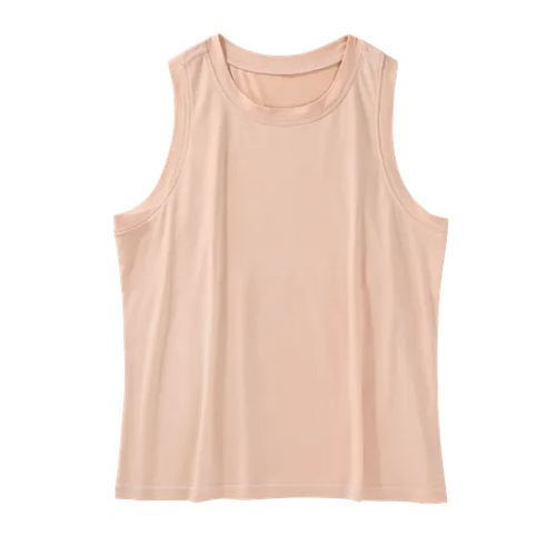 Women's Goodmiles Performance Tech High Neck Tank Top - Peachy Keen