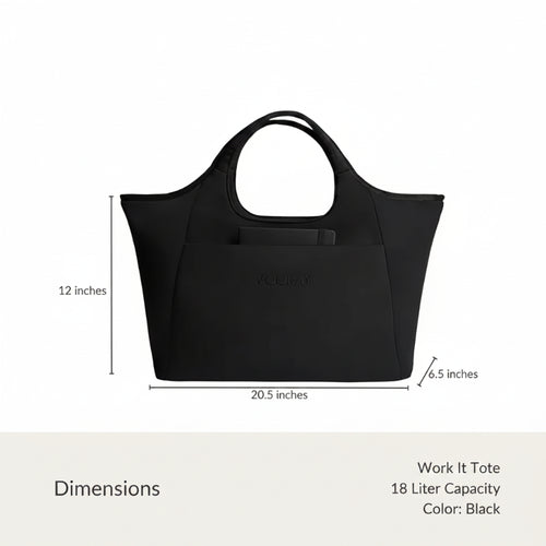Vooray Work it Tote - Black