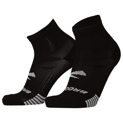 Brooks Ghost Lite Quarter Socks 2-pack - Black