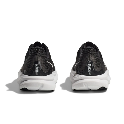 Women's HOKA Mach 6 - Black/White