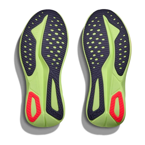 Men's HOKA Mach 7 - Frost/Neon Yuzu