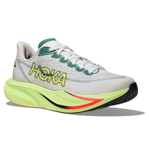 Men's HOKA Mach 7 - Frost/Neon Yuzu