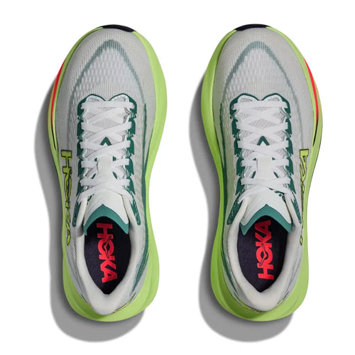 Men's HOKA Mach 7 - Frost/Neon Yuzu