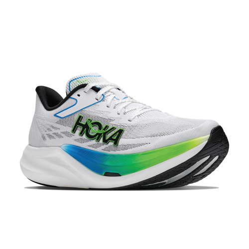 HOKA Rocket X 3 - Frost/Electric Lime
