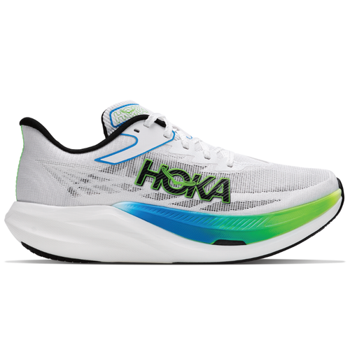 HOKA Rocket X 3 - Frost/Electric Lime
