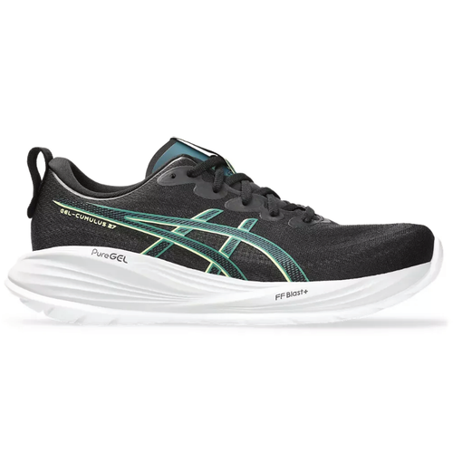 Men's ASICS Gel-Cumulus 27 - Black/Lucid Yellow
