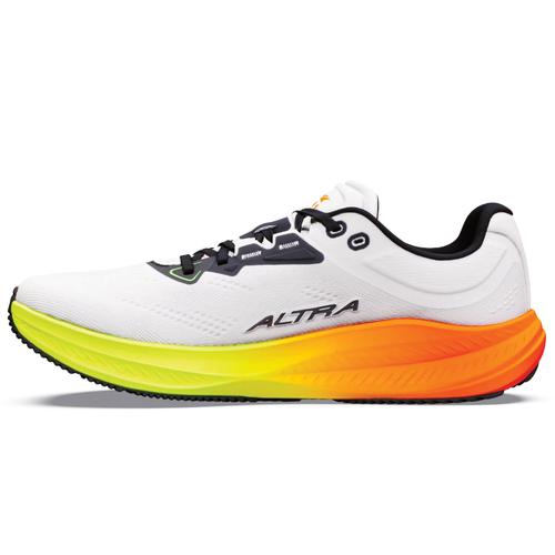 Men's Altra Torin 9 - White/Black/Safety Yellow