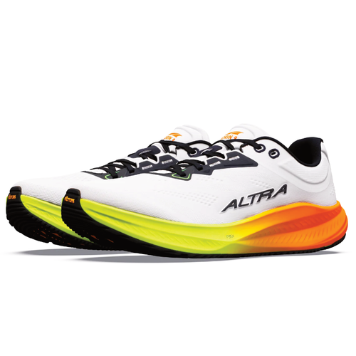 Men's Altra Torin 9 - White/Black/Safety Yellow