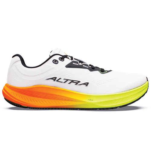 Men's Altra Torin 9 - White/Black/Safety Yellow