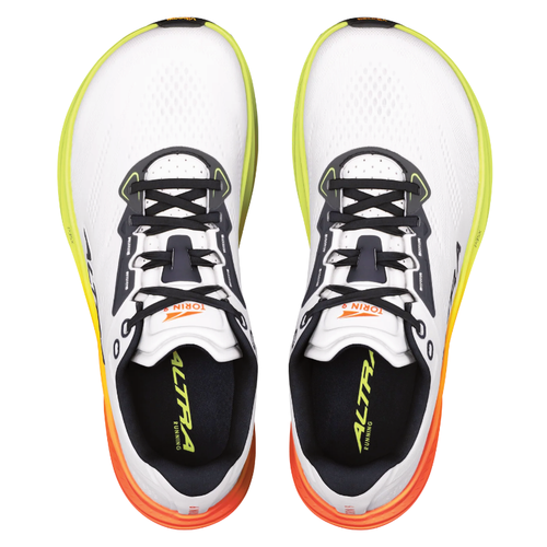 Men's Altra Torin 9 - White/Black/Safety Yellow