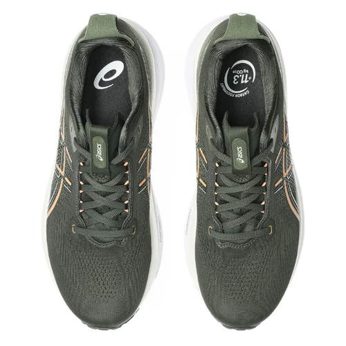 Men's ASICS Gel-Kayano 33 - Vintage Khaki/Bright Sunstone