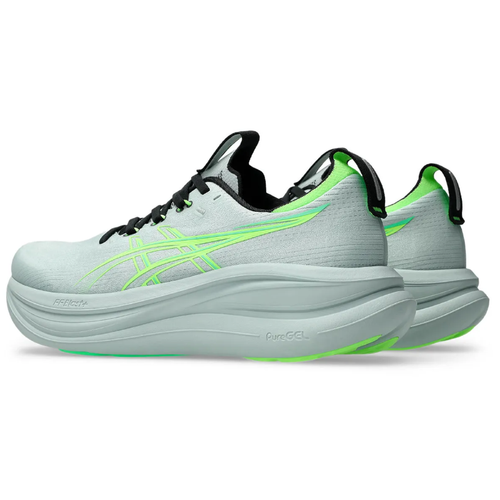 Men's ASICS Gel-Nimbus 28 - Cold Moss/Illuminate Green