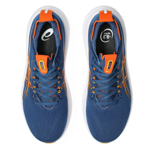 Men's ASICS Gel-Nimbus 28 - Twilight Blue/Anzu
