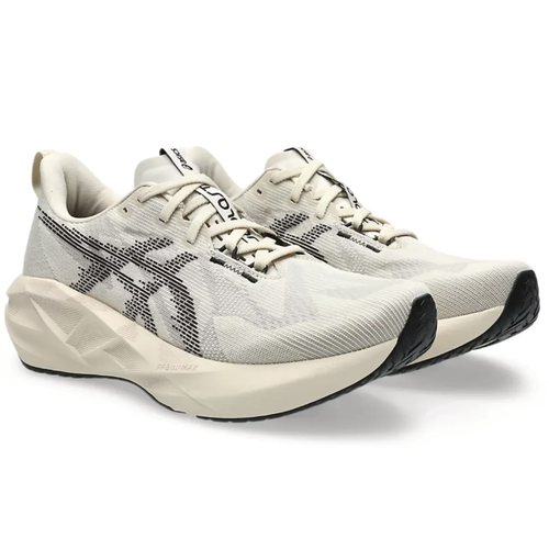 Men's ASICS Novablast 5 - Oatmeal/Black