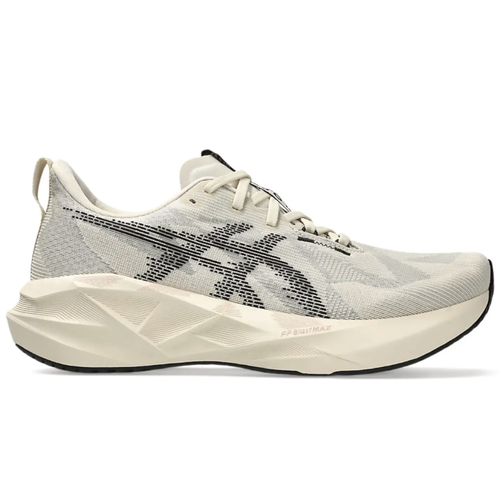 Men's ASICS Novablast 5 - Oatmeal/Black