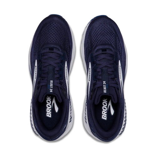 Men's Brooks Beast GTS 24 - Peacoat/True Navy/White