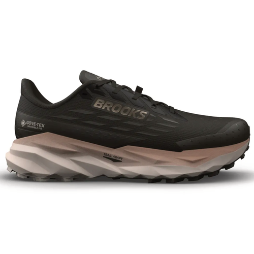 Men's Brooks Cascadia 19 GTX - Black/Ebony/Chateau Gray